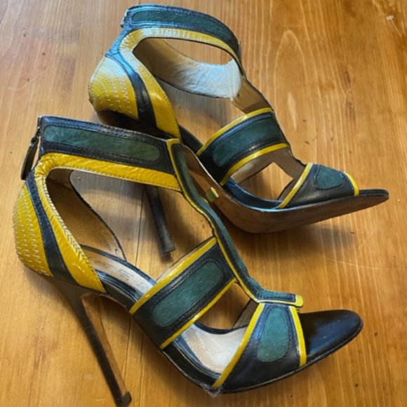 L.A.M.B. by Gwen Stefani Noel Sandals Heels - Size 8 - Picture 3 of 8
